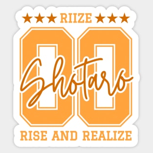 Shotaro Riize College Sticker